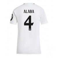 Maglie da calcio Real Madrid David Alaba #4 Prima Maglia Femminile 2024-25 Manica Corta